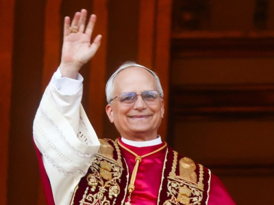 Acolhida ao Papa Le&atilde;o XIV