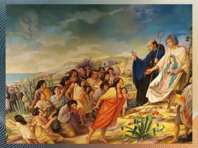 Nossa Senhora de Guadalupe e os Tr&ecirc;s Jo&otilde;es